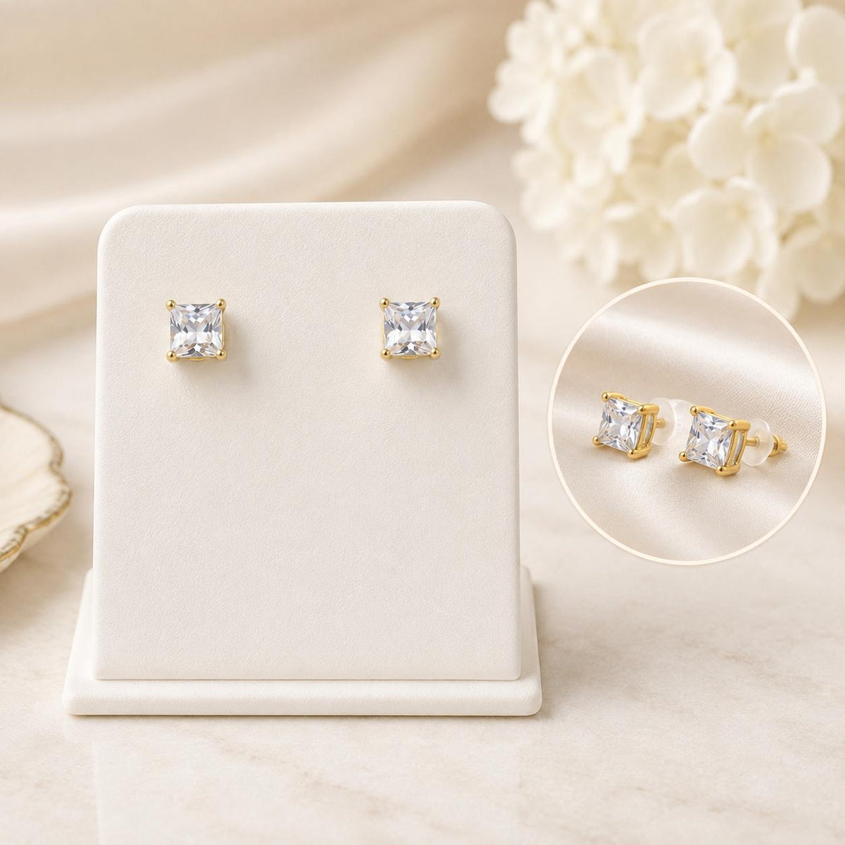 Aretes clásicos de taquitos.