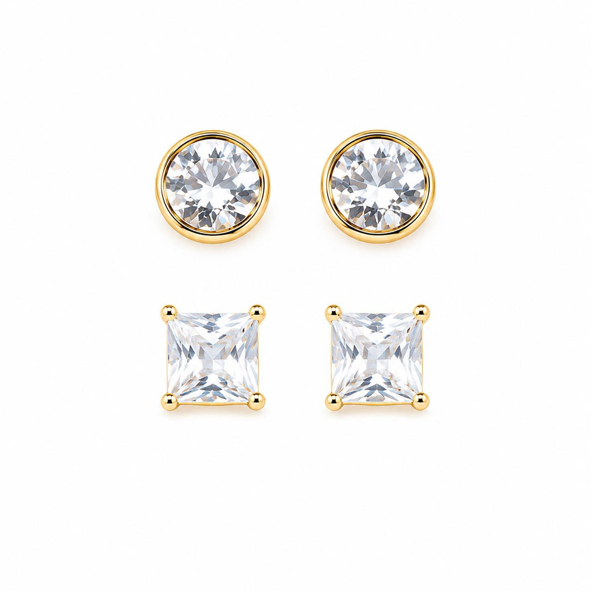Aretes clásicos de taquitos.