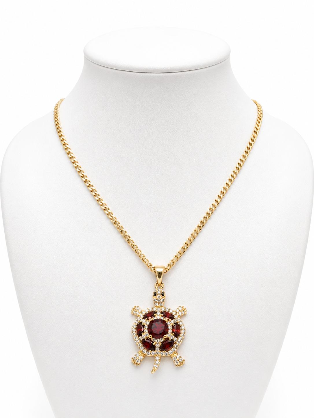 Cadena estilo cubana Oro laminado 14k