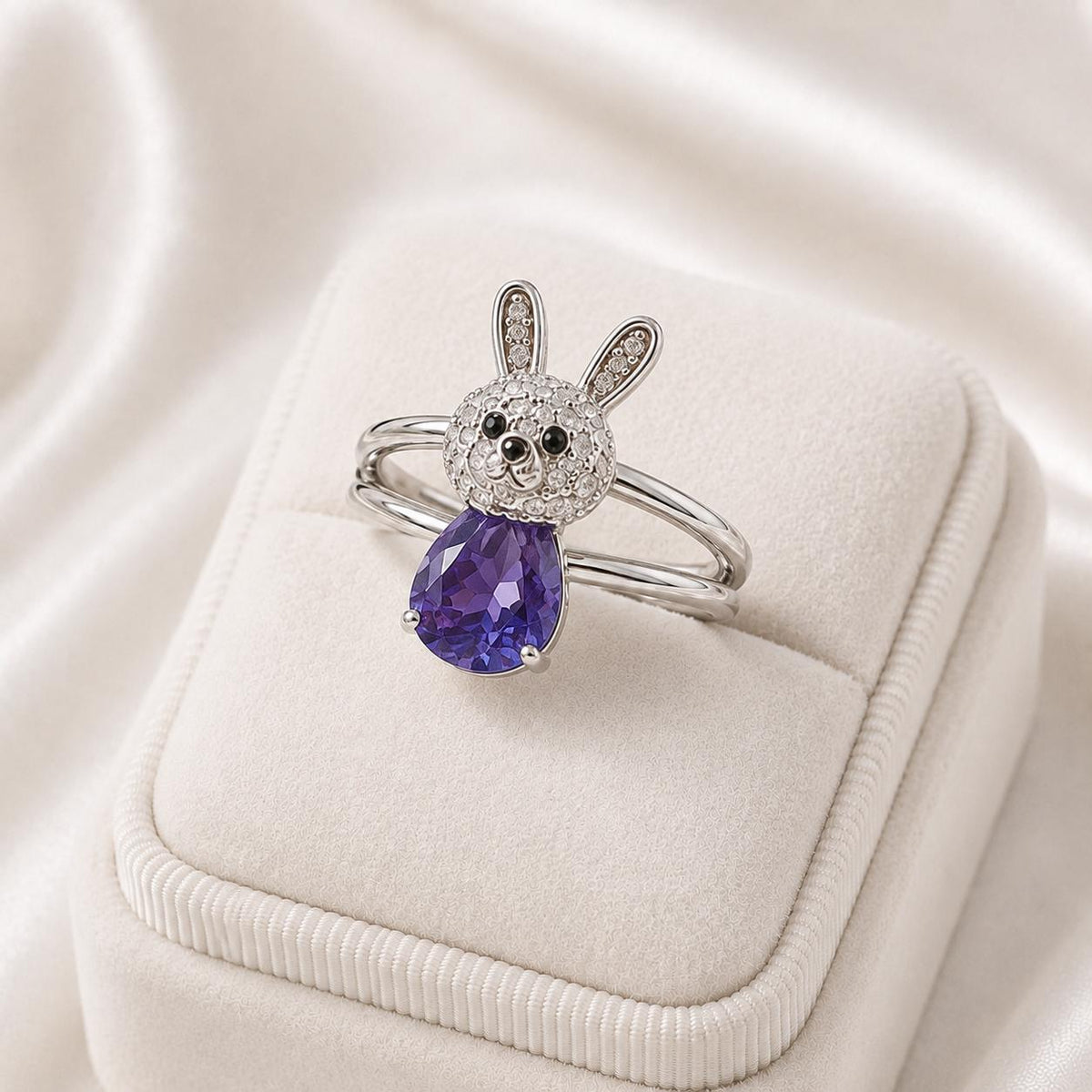 Anillos de tortuga ,Osito, y conejito