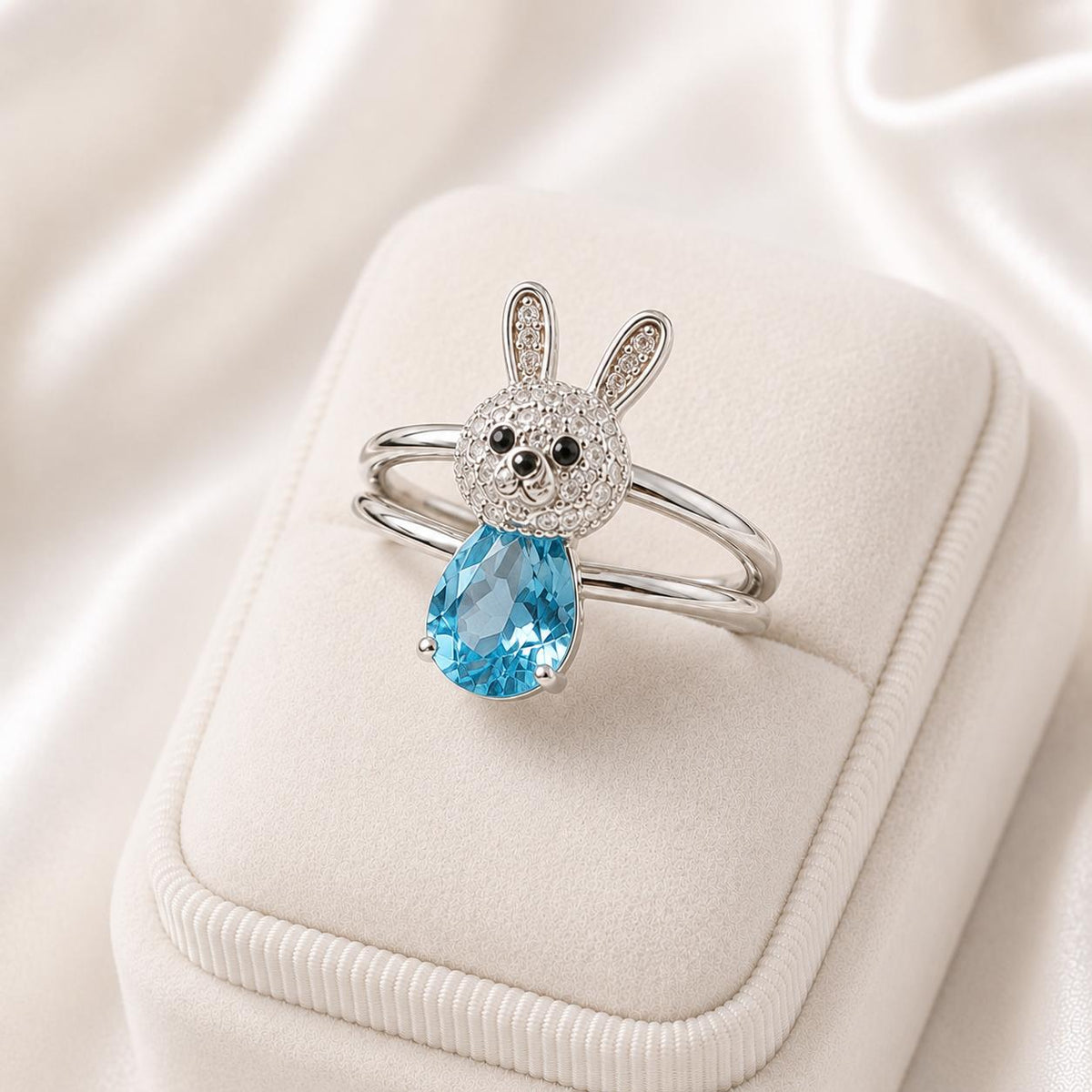Anillos de tortuga ,Osito, y conejito