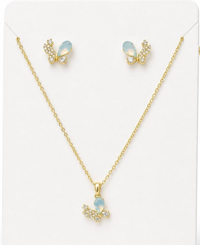 Set de Mariposa Azul