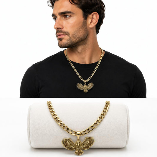 Cadena y Dije de Buho.