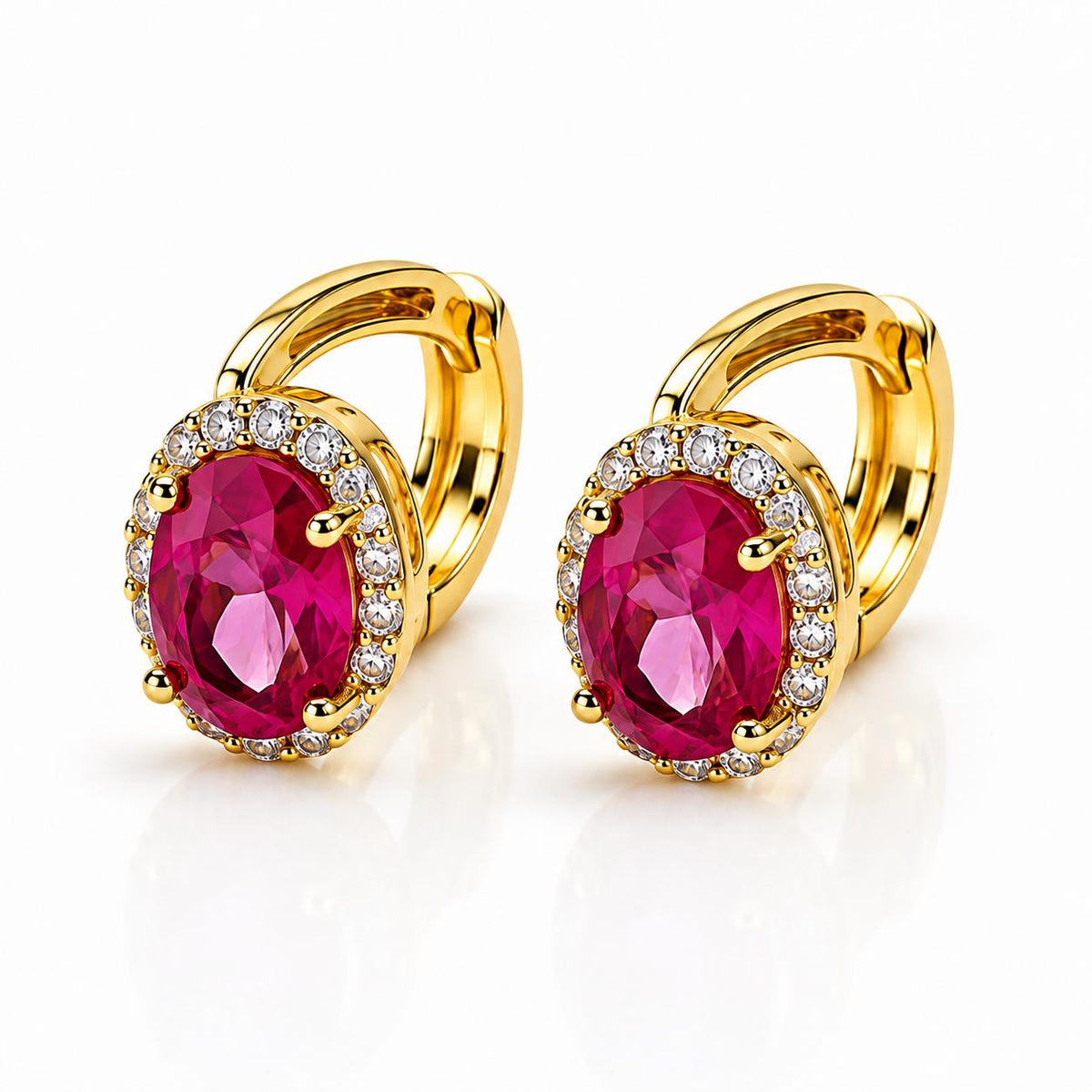 Aretes Elegantes con hermosas circonia