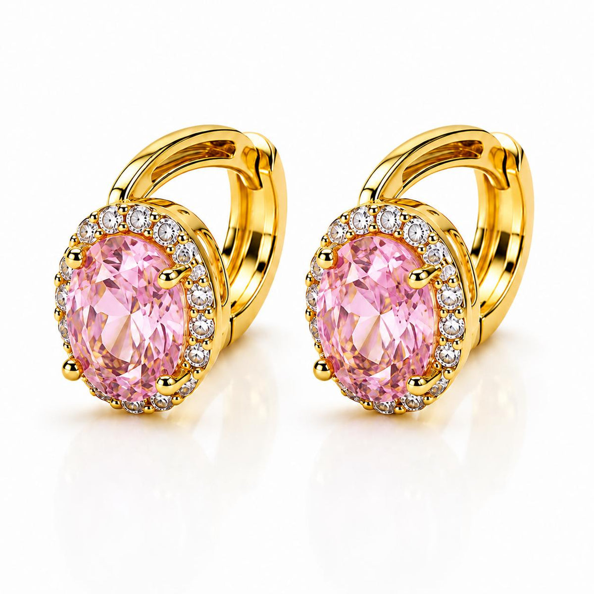 Aretes Elegantes con hermosas circonia