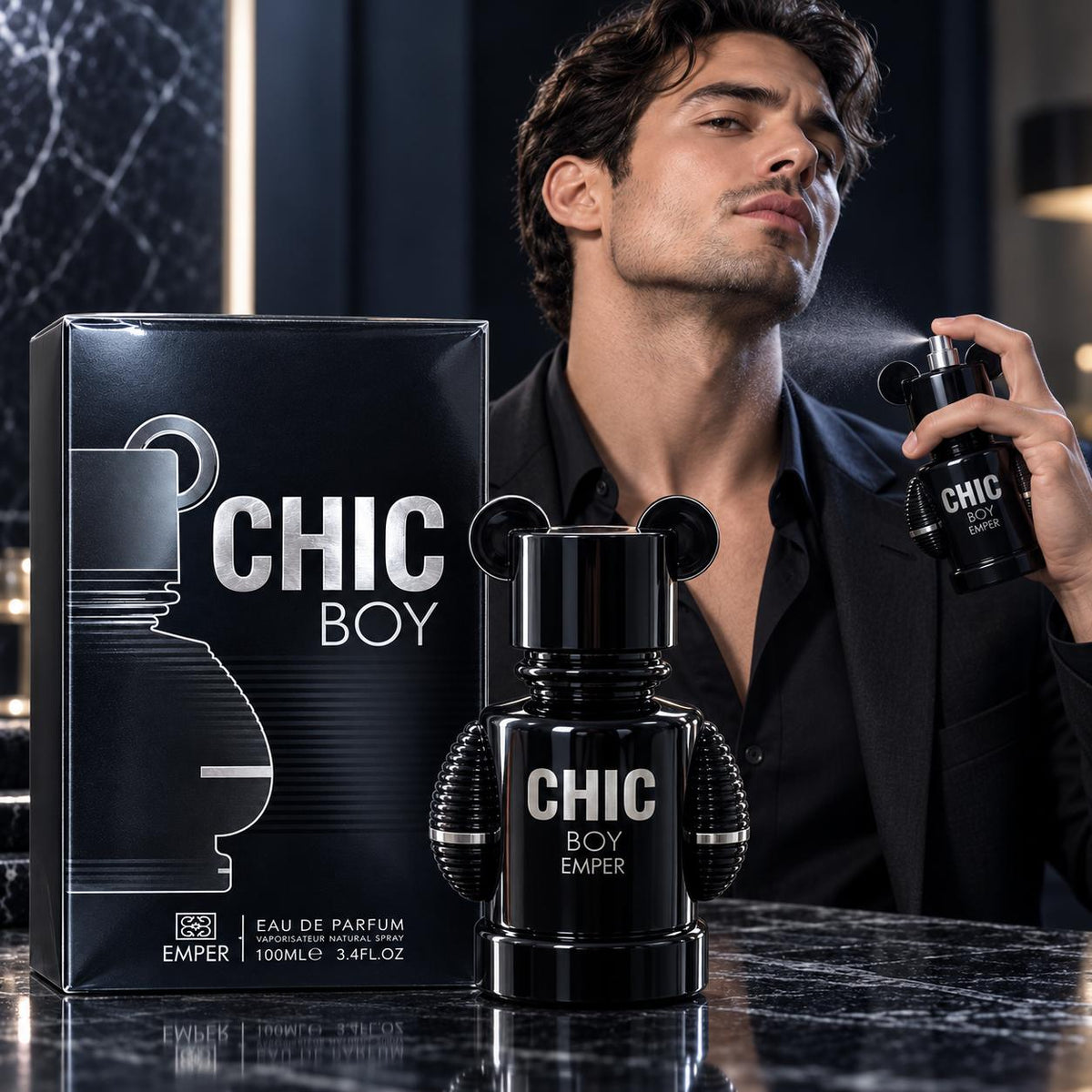 Perfume CHIC VOY  Para Hombre
